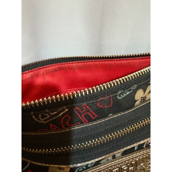 Coach Heart Poppy Purse Tote Graffiti Swing Shoulder Bag Limited Edition - Picture 9 of 9